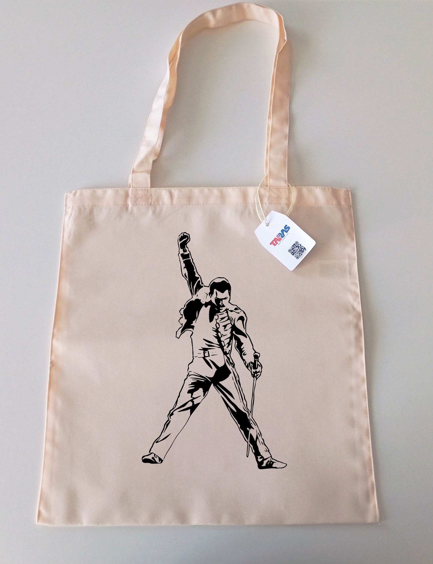 Borsa Tote "Freddie Mercury" – Un Tributo alla Leggenda del Rock