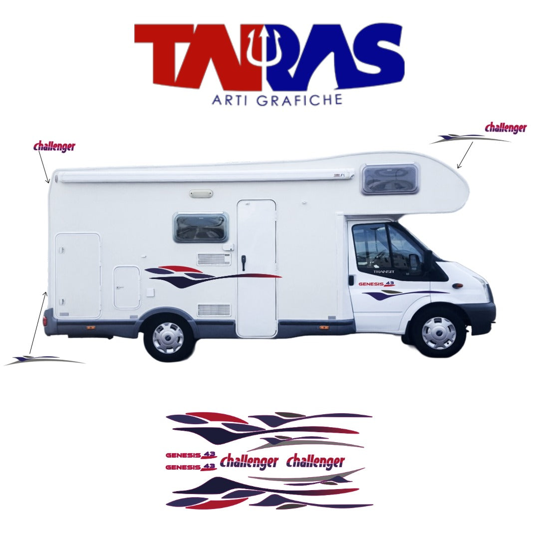 CHALLENGER GENESIS 43 - Kit Adesivi (TAG-CHALL0004)