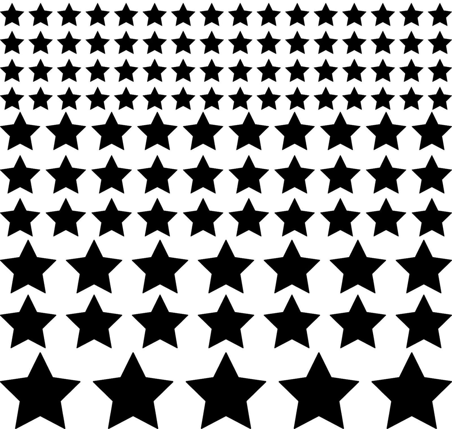 Adesivo Murale KIT STELLE - tarasartigrafiche