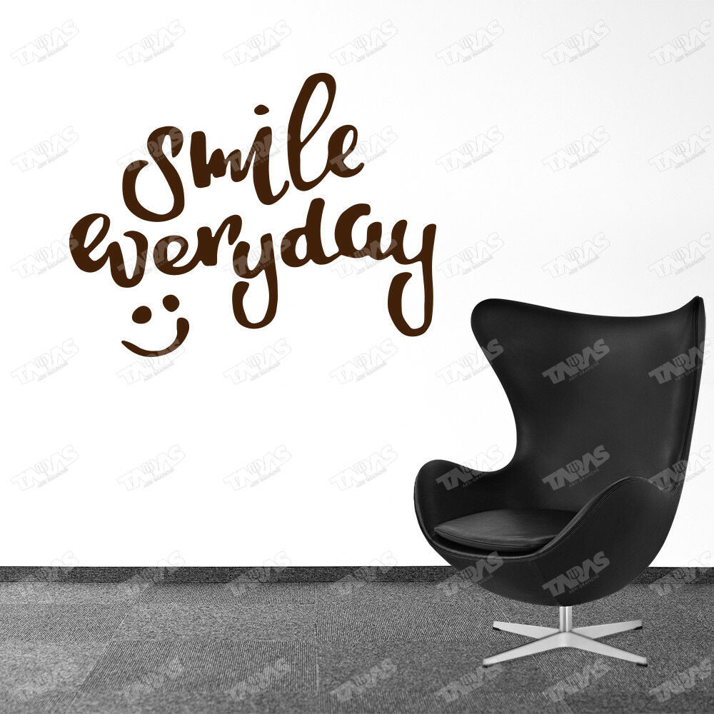 Adesivo Murale SMILE EVERYDAY - tarasartigrafiche