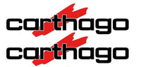 Logo CARTHAGO (kit 2 pezzi) - tarasartigrafiche